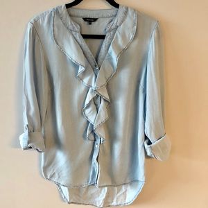 RW & Co Jean long sleeve shirt
